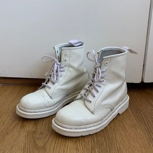 White Dr. Martens